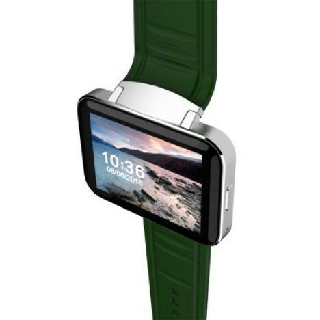 Smartwatch Telefon cu Android iUni DM98, Wi-Fi, 3G, Camera 2 MP, BT, 2.2 Inch, Green